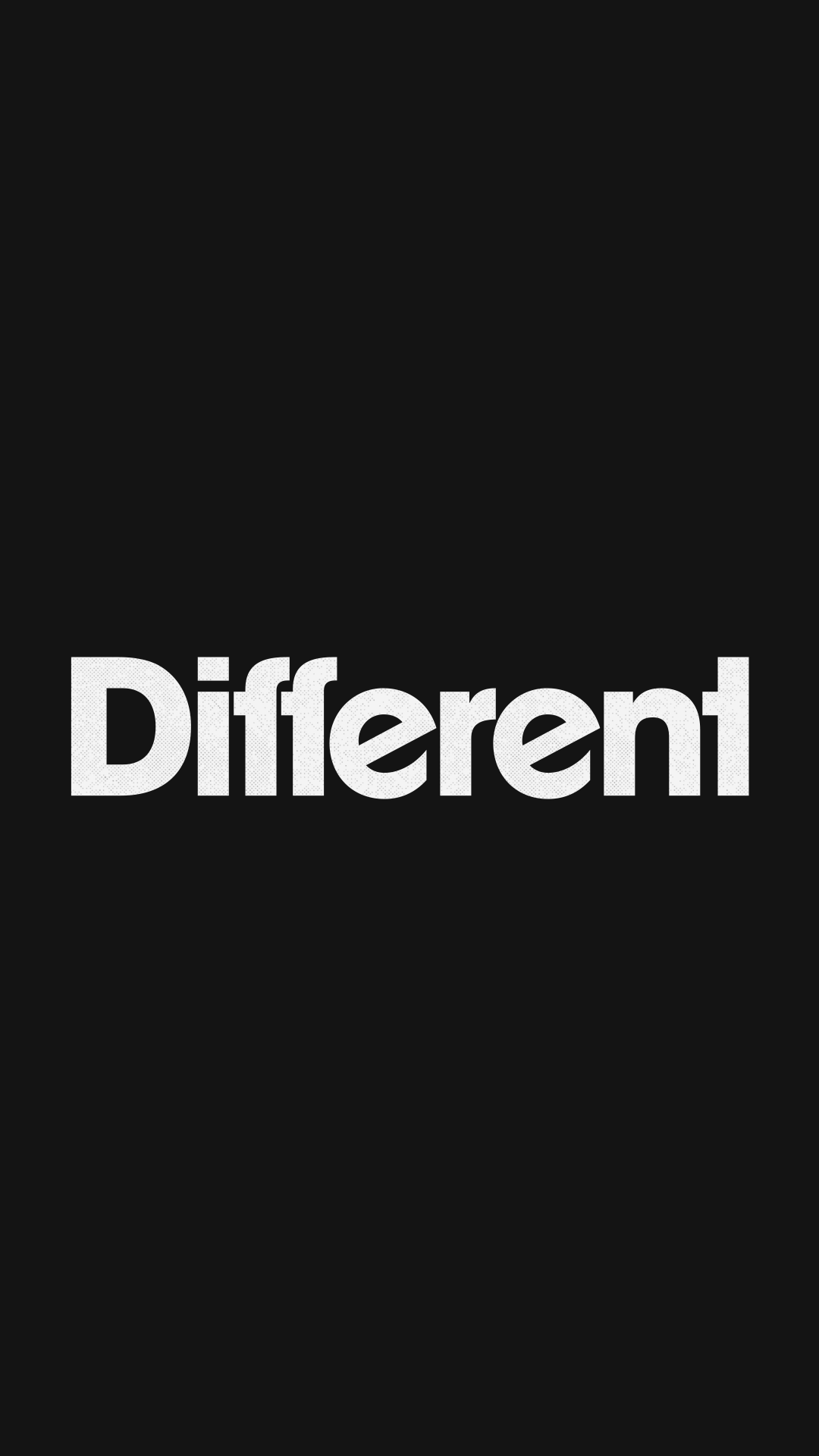 Different - an exploration of what it truly means to follow Christ